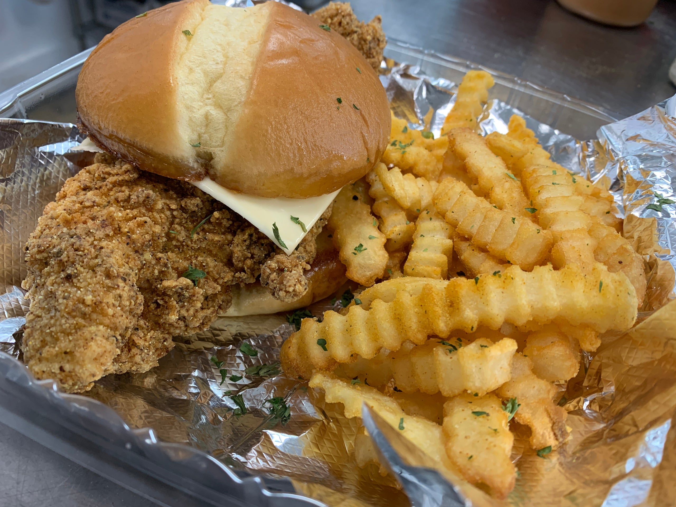 Catfish Sandwich BrainFood Memphis