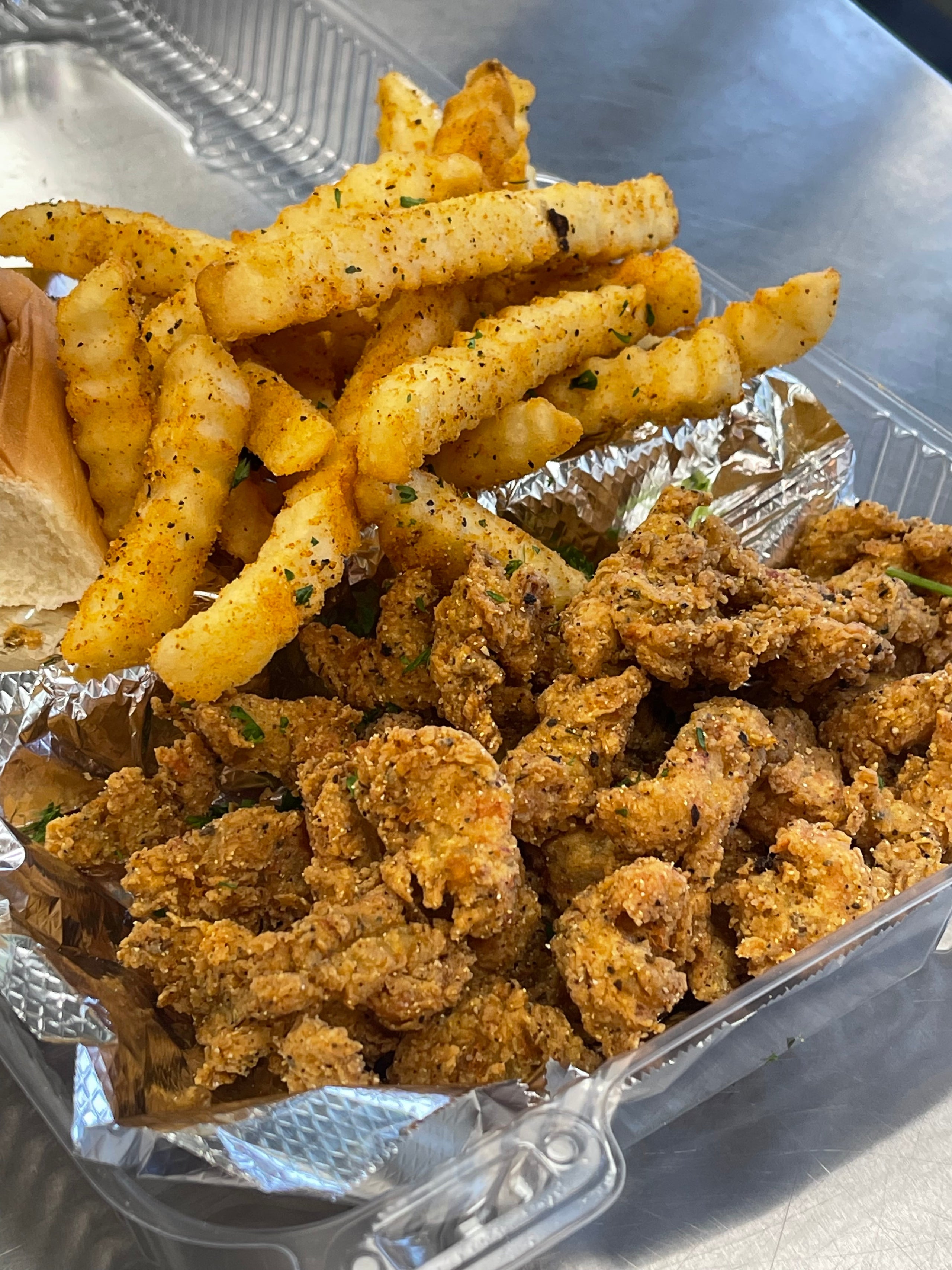 Fried Crawfish BrainFood Memphis
